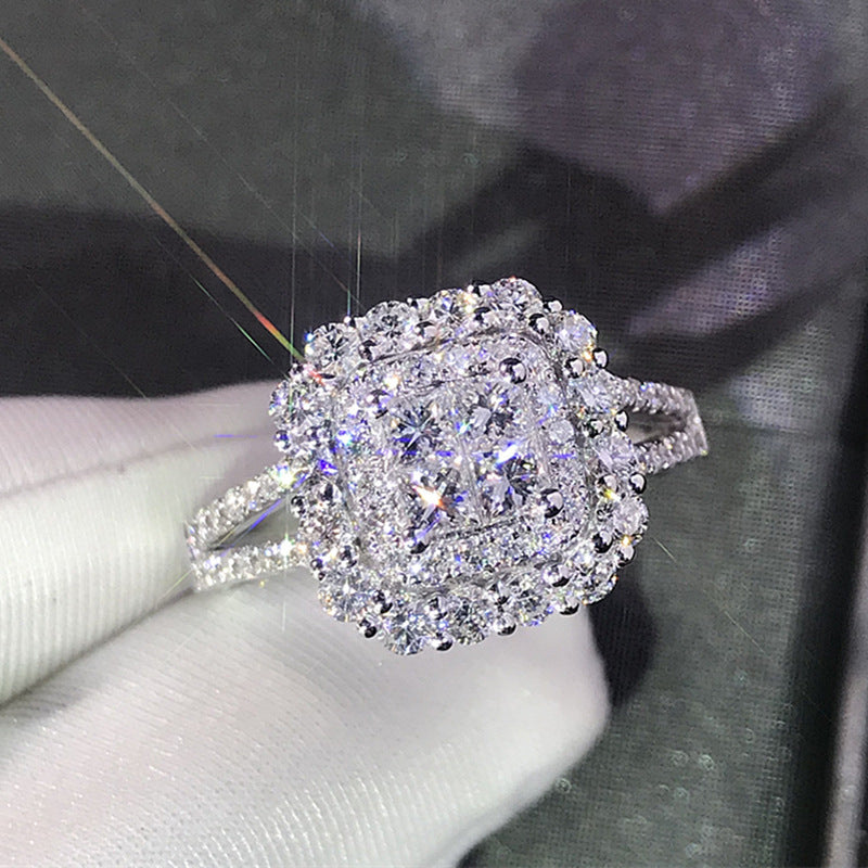 Our Silver Shiny Engagement Ring: Timeless Elegance