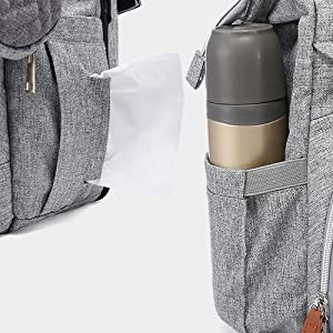 Large Capacity Mother Bed Baby Bag. Waterproof, spacious, and stylish - the perfect diaper bag for busy moms!| Crezy Line | High quality