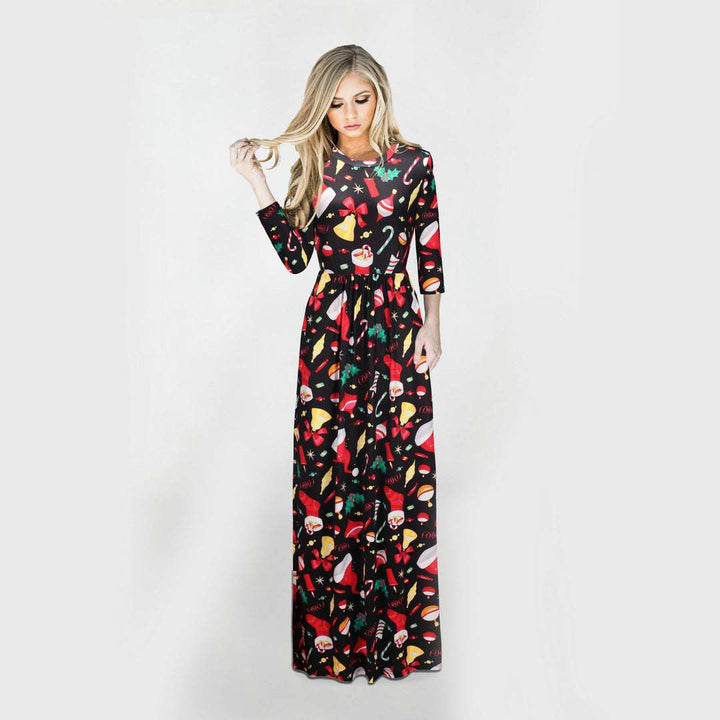 Christmas Costumes Slim Dress winter 2023.