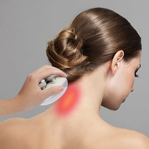 Hot Compress Red Light Head Massage Instrument Charging Dynamic Kneading Vibration Waterproof Home Scalp Head Massage Instrument |crezy Line|